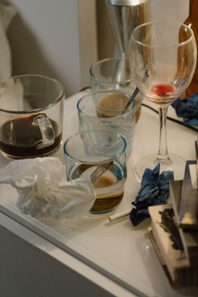 Wake Up With A Dry Mouth because of alcohol