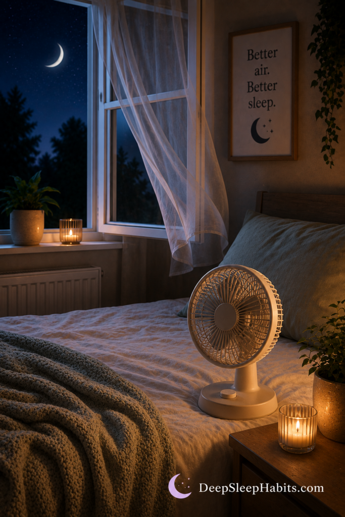 hard to sleep in hot weather - Improve Air Circulation