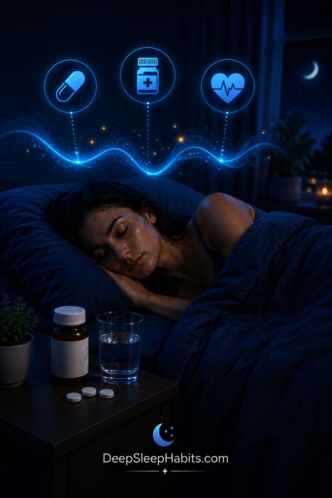 what can cause to wake up with anxiety - certain medications 
