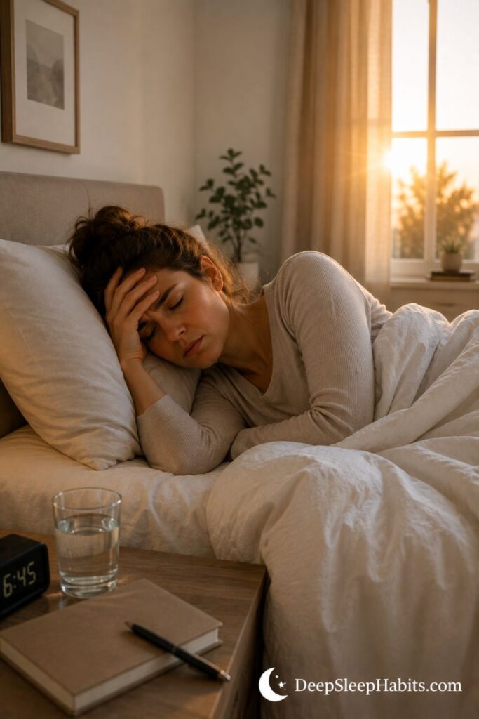 wkae up with a headache - Poor Sleep Quality Can Leave You With a Morning Headache