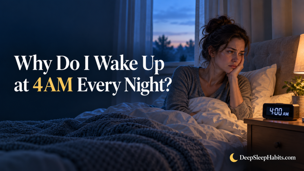 wake up at 4am