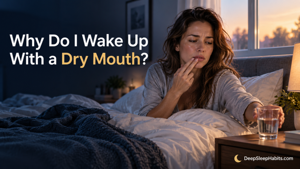wake up with a dry mouth