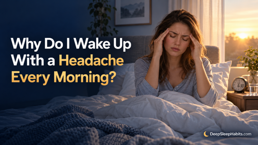 wake up with a headache