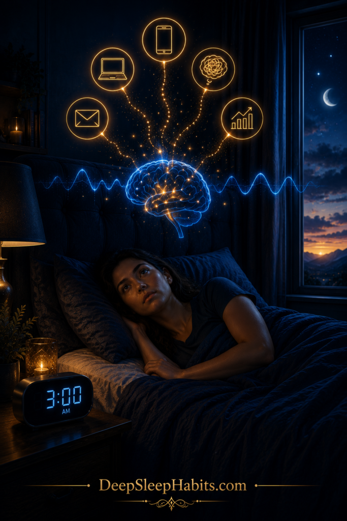 wide awake at 3AM - Your Brain Is Still Overstimulated Before Bed