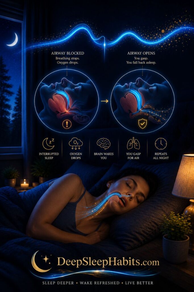 gasping for air while sleeping - Obstructive Sleep Apnea
