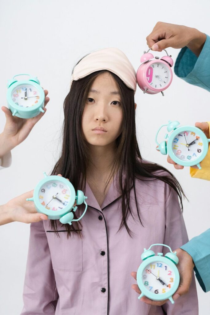 woman awake every 2 hours