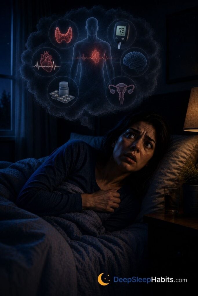 Wake up frightened at night - An Underlying Medical Condition Could Be Contributing