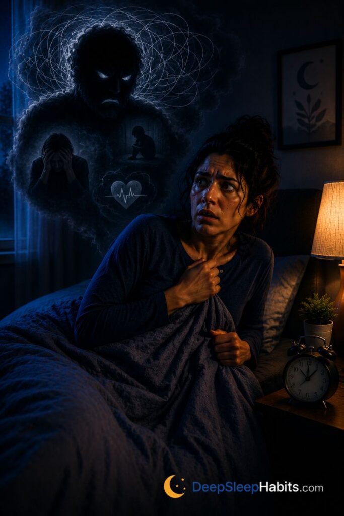 wake up scared at night - Anxiety May Be Triggering Nighttime Fear