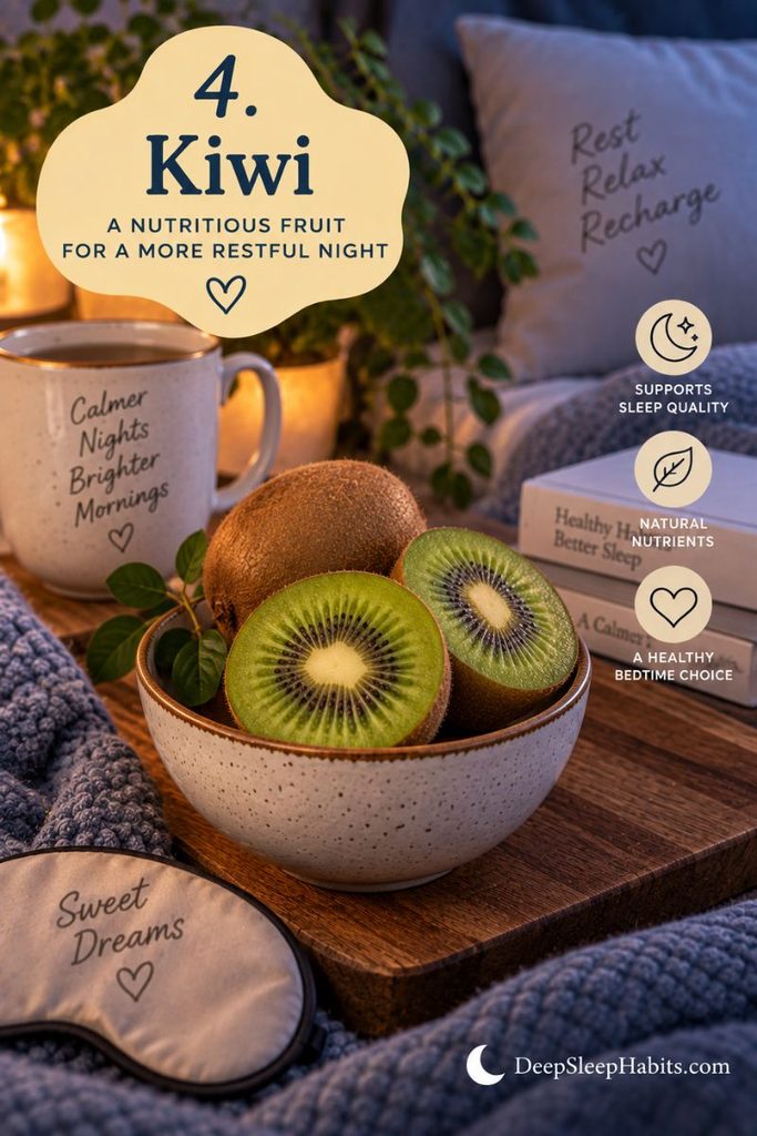 foods for sleep - kiwi