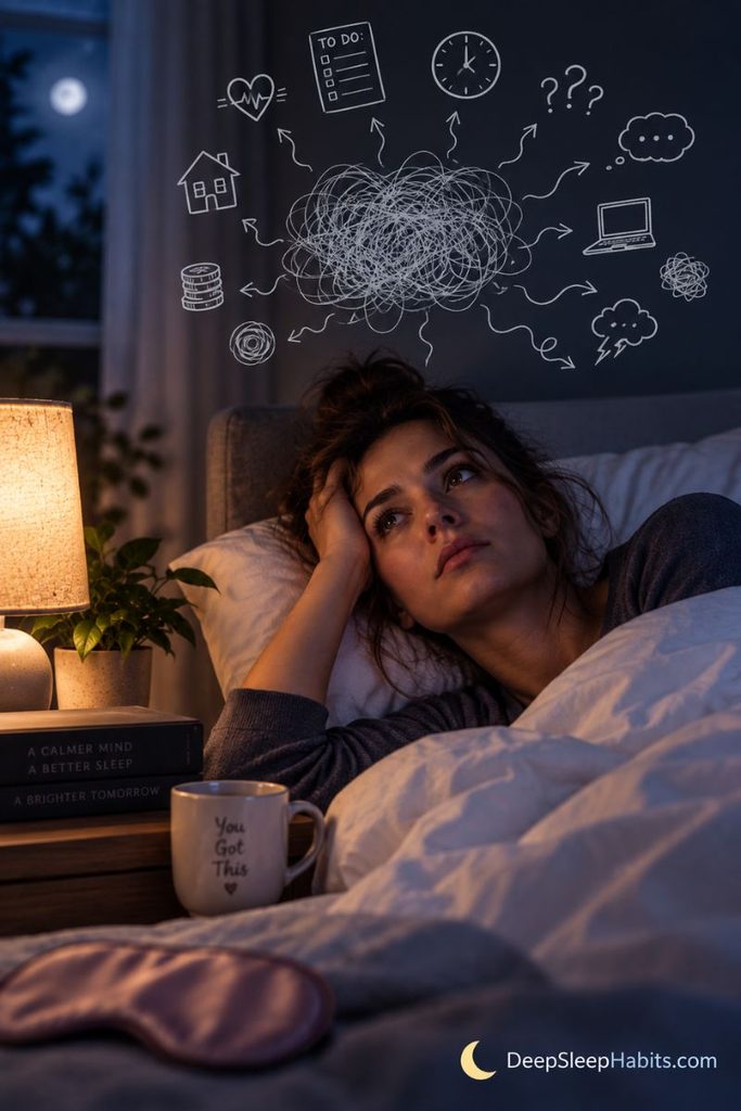 why do i wake up exhausted after sleeping - Stress and Anxiety May Keep Your Brain More Alert 