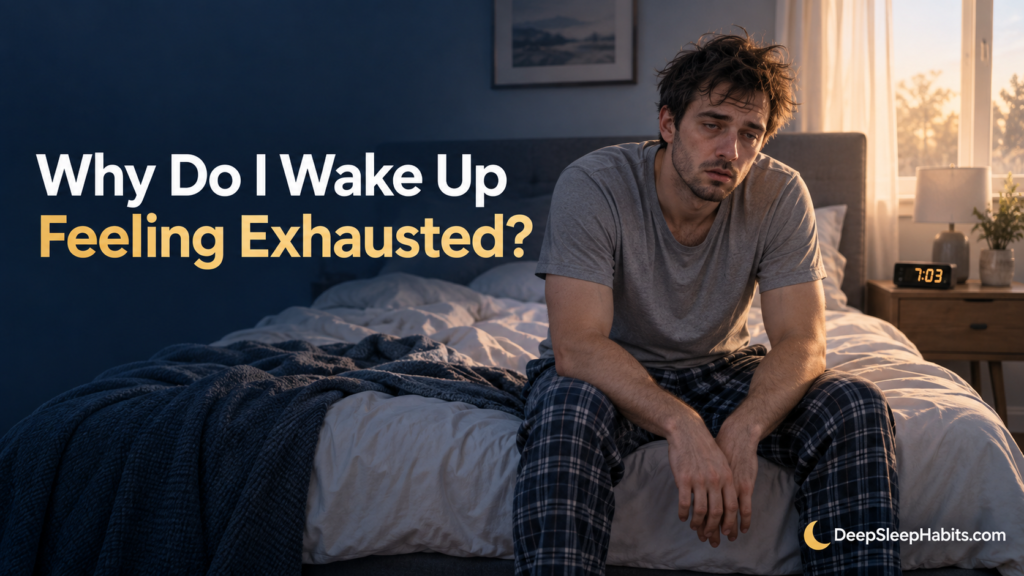 wake up feeling exhausted