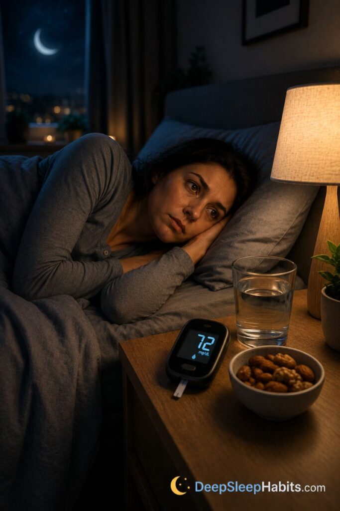 can`t get back to sleep - Your Blood Sugar May Drop During the Night 