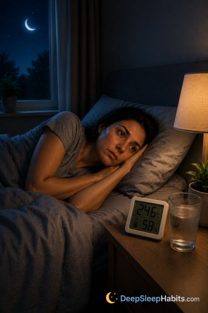 wake-up and can`t fall back asleep - Your Body May Be Too Warm During the Night