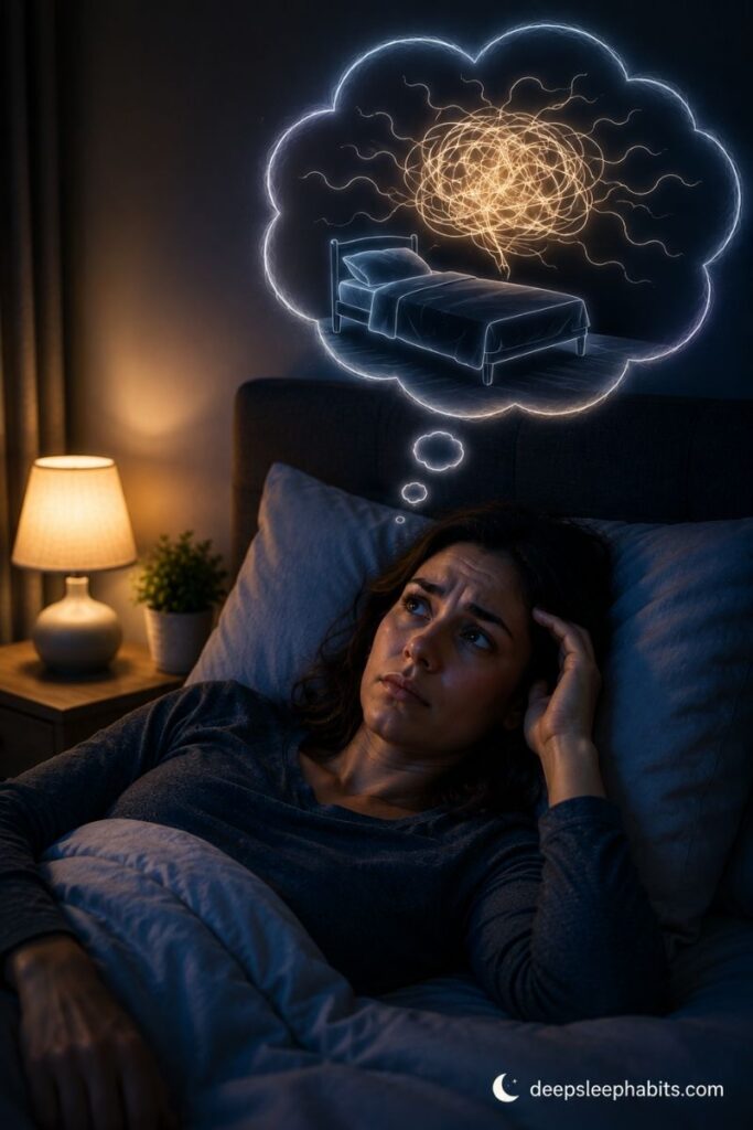 brain wont shut off - You May Have Trained Your Brain to Associate Bed With Thinking
