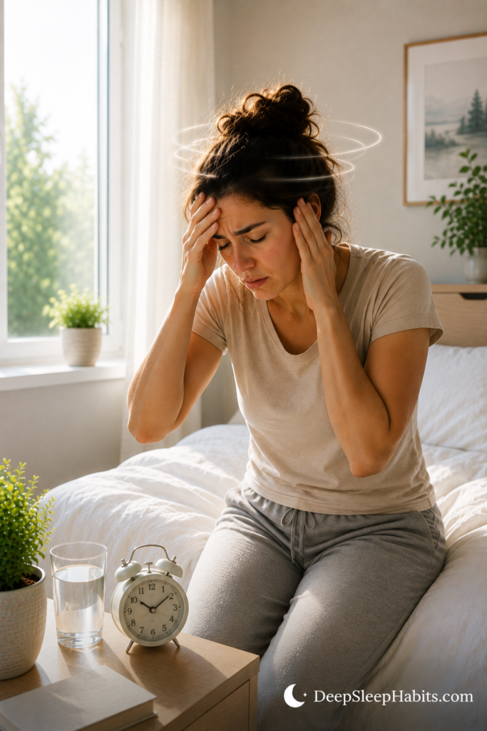 Waking up feeling dizzy - Inner Ear Problems
