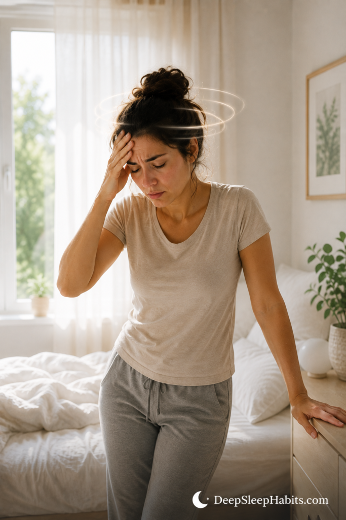 Wake up feeling lightheaded - Low Blood Pressure After Standing Up (Orthostatic Hypotension)