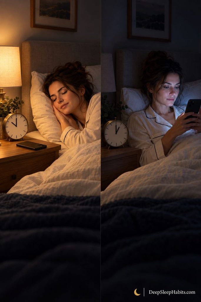 does screen time before bed affect sleep